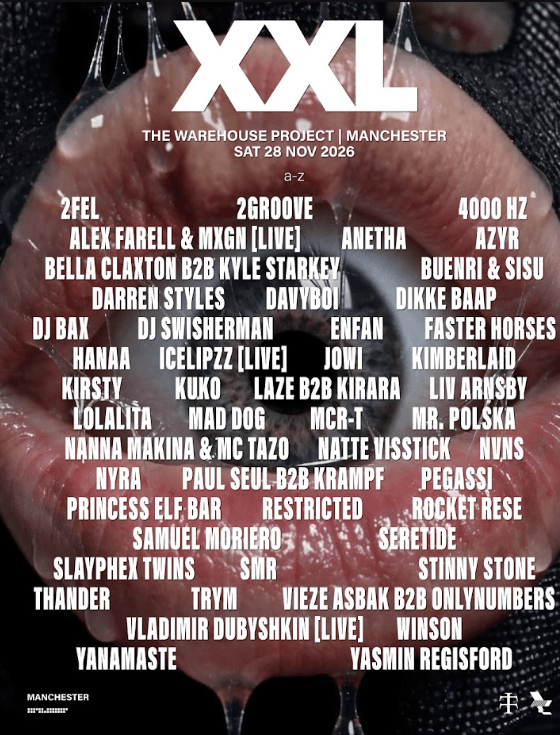 WHP presents: XXL, Manchester flyer