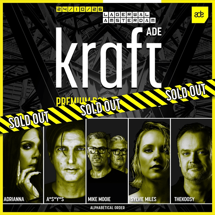 KRAFT: Premium Pounding Techno flyer