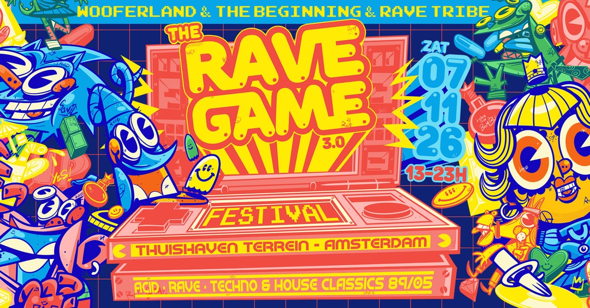 The Rave Game flyer