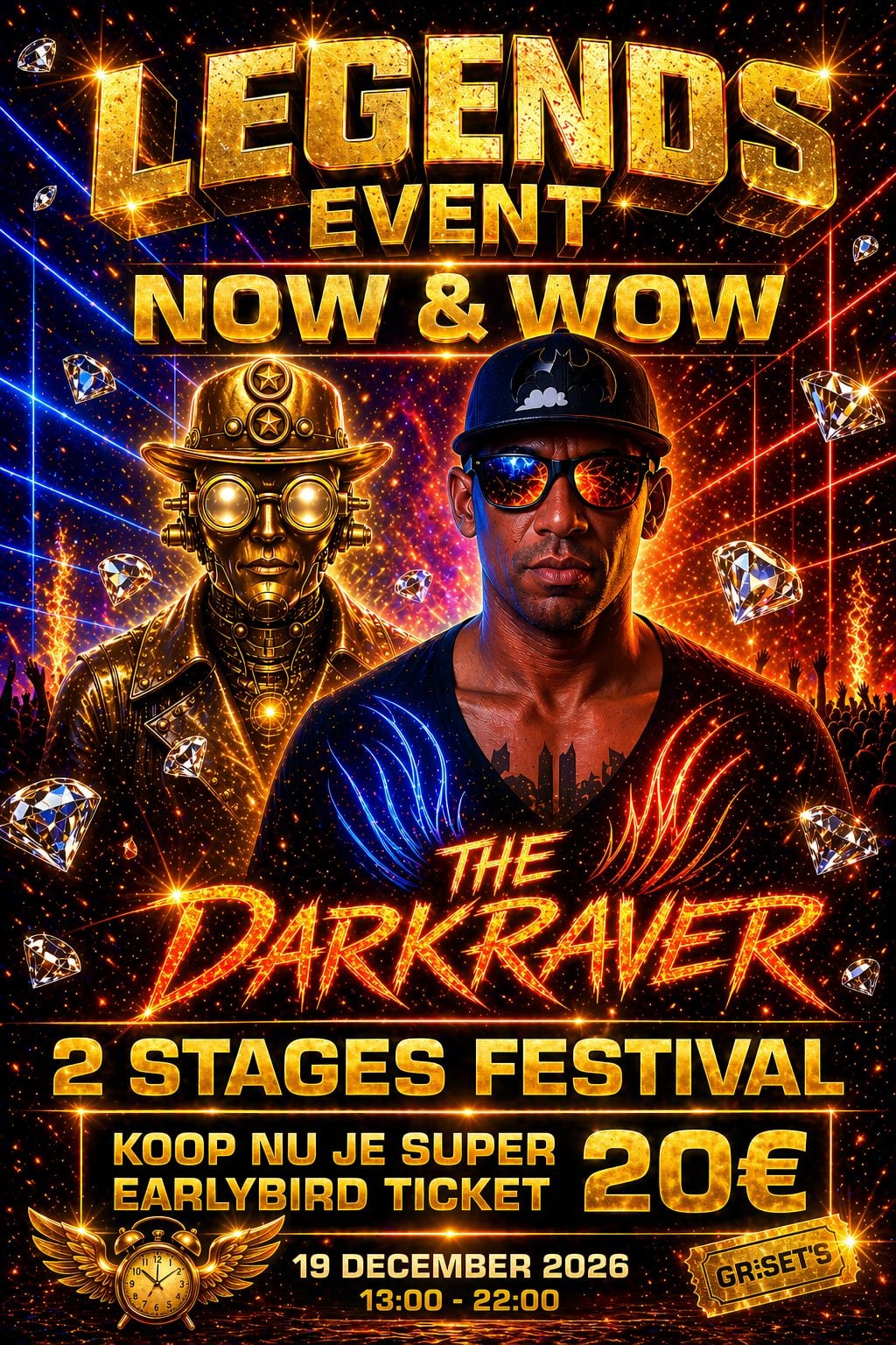 Legends: Diamond Edition flyer