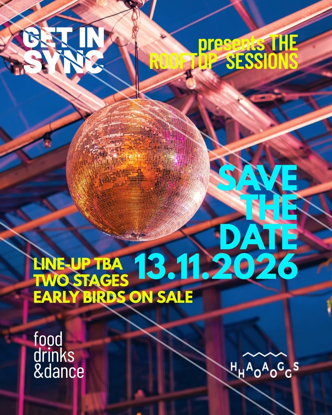 The Rooftop Sessions flyer
