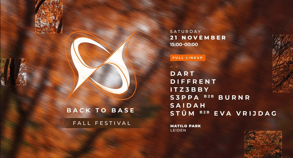 Back To Base: Fall Festival flyer