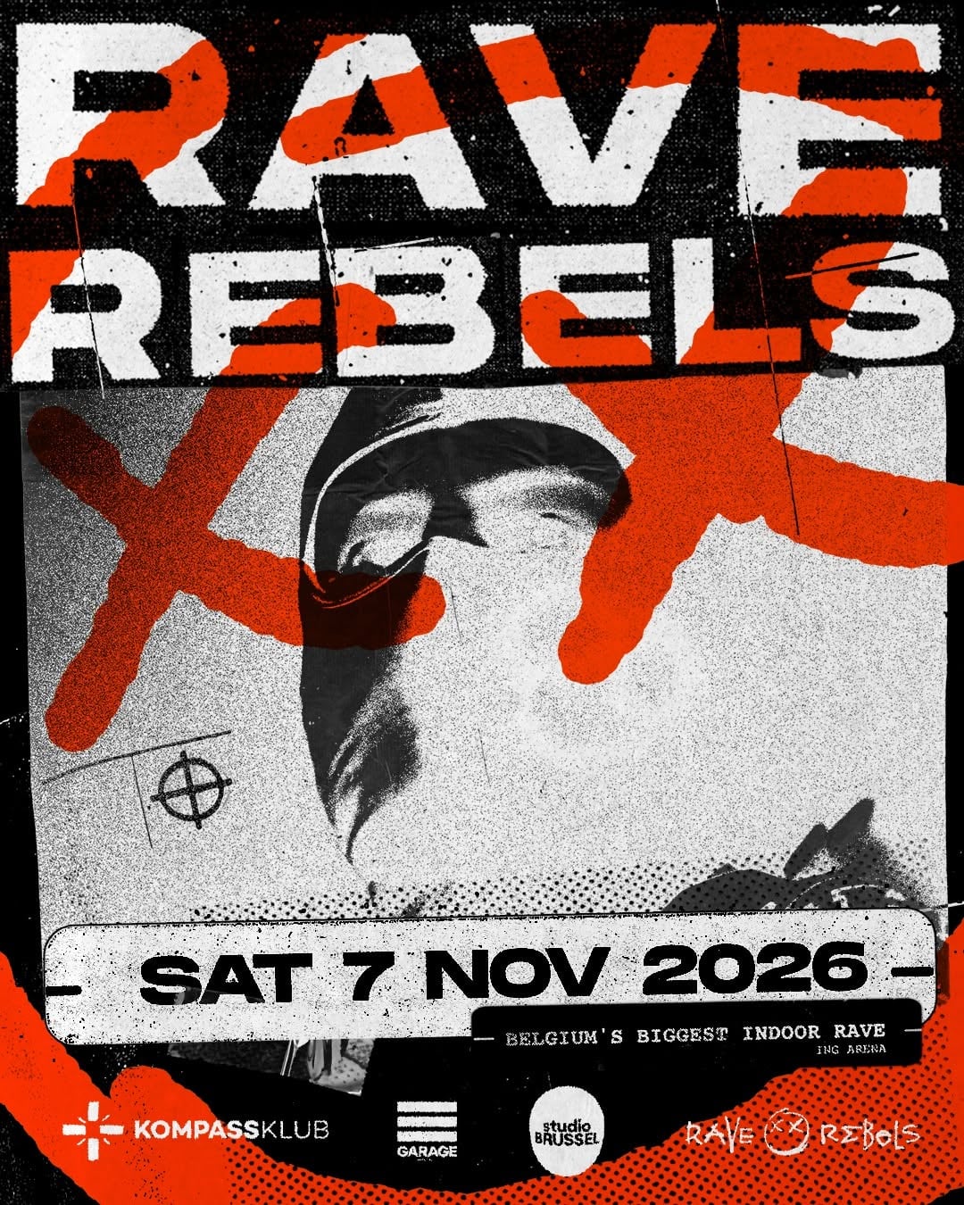 Rave Rebels xxl flyer