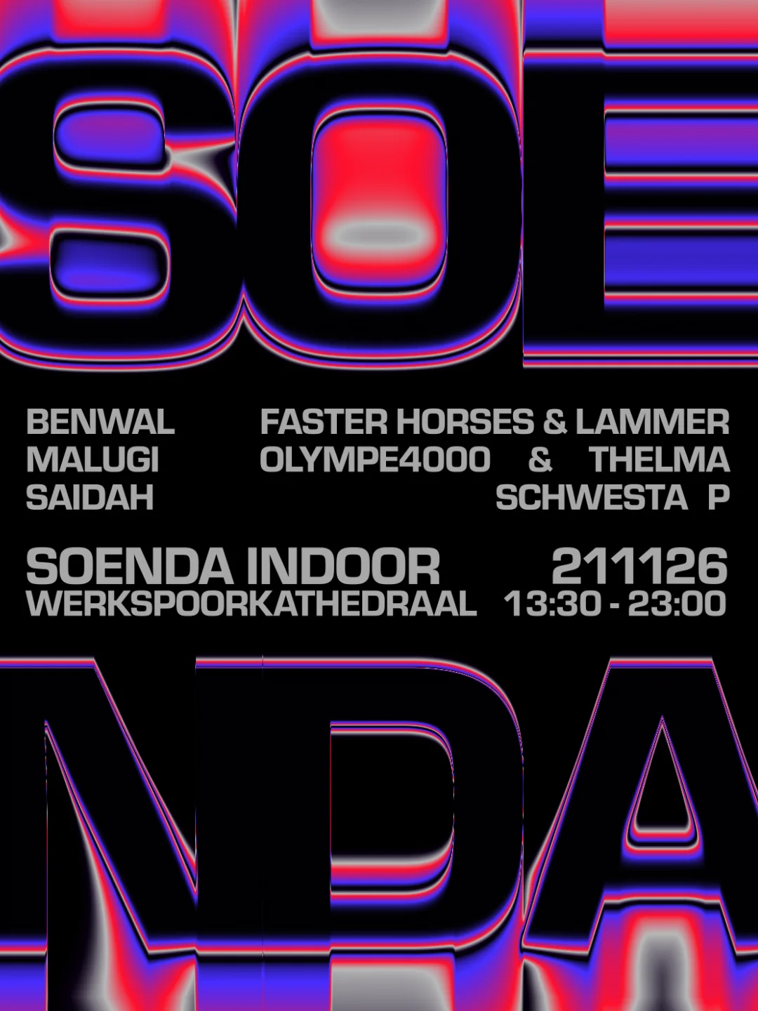 Soenda Indoor flyer
