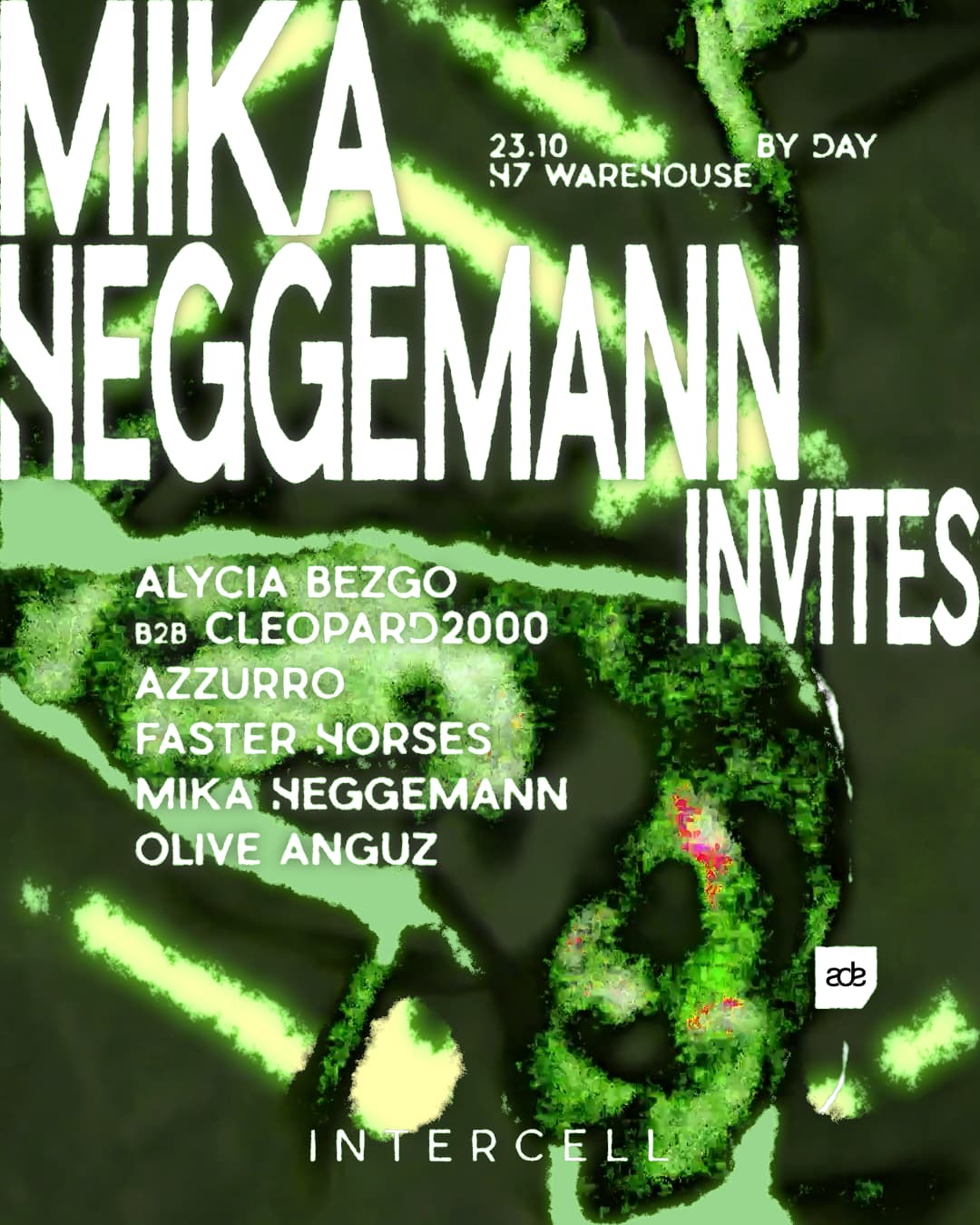 Intercell: Mika Heggemann Invites flyer