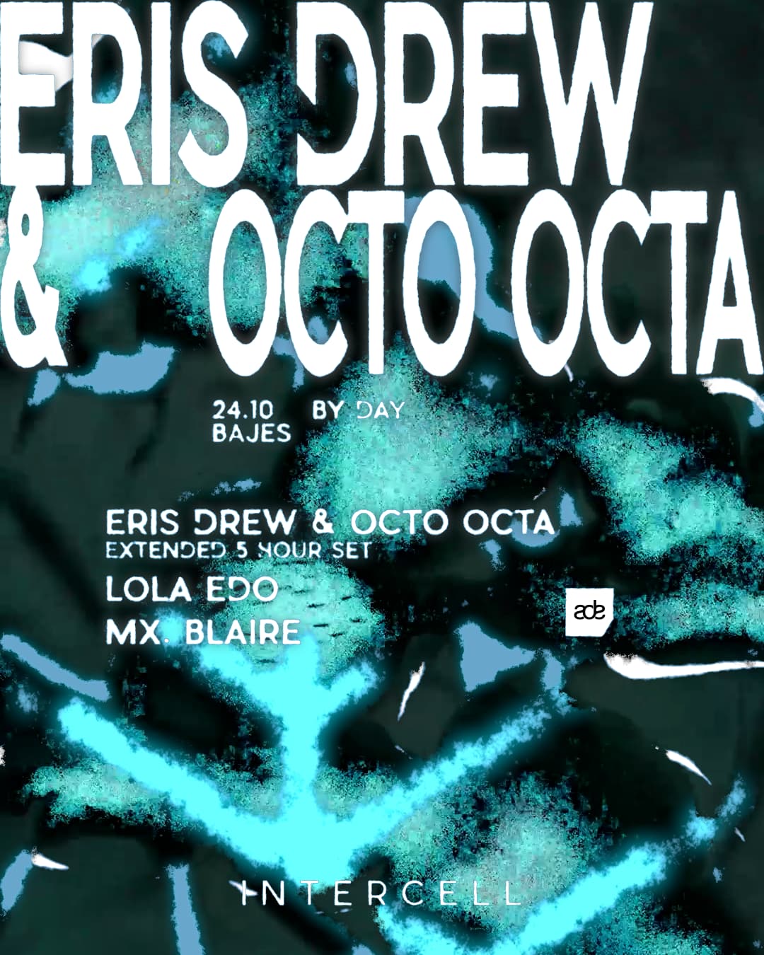 Intercell: Eris Drew & Octo Octa flyer