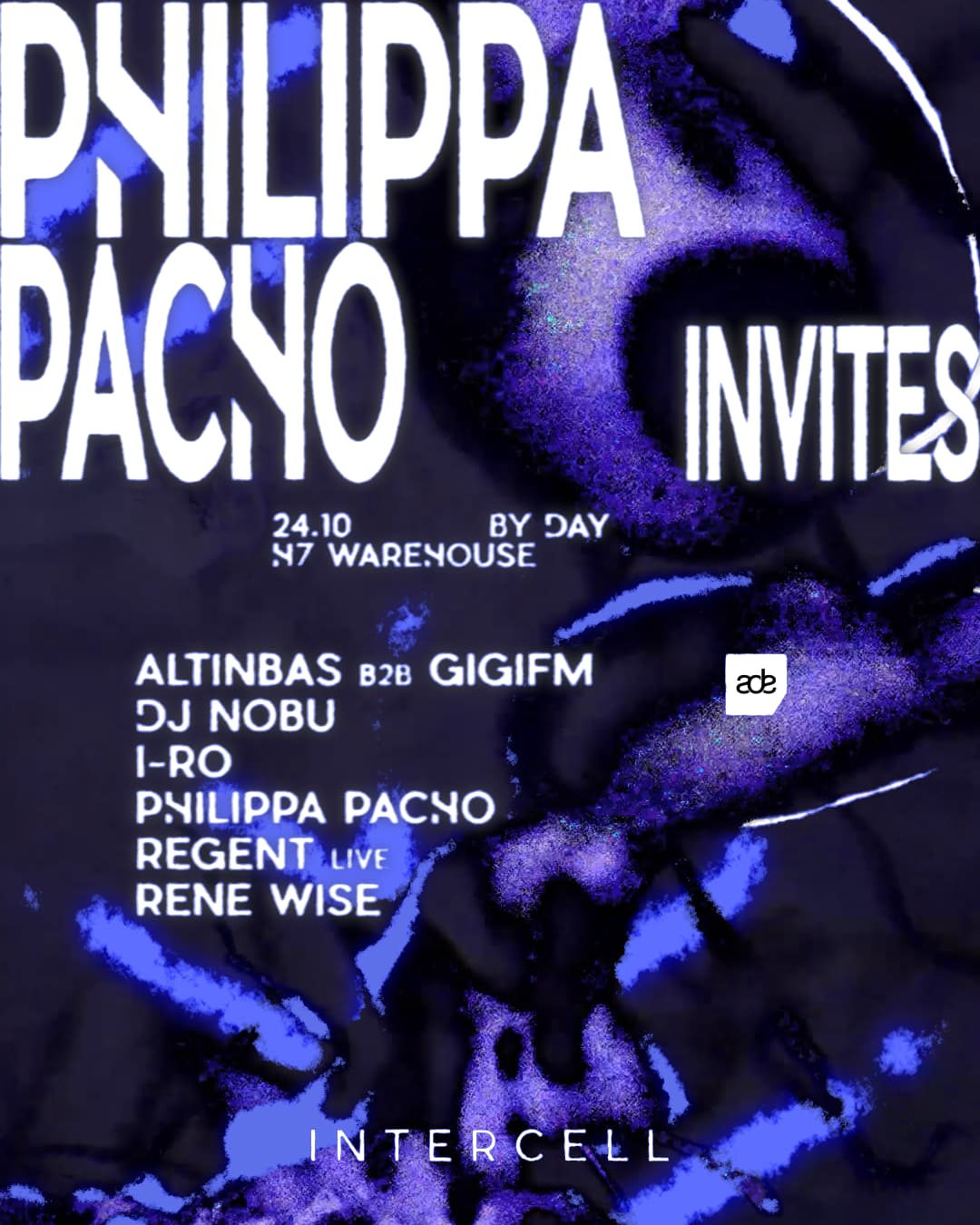 Intercell: Philippa Pacho Invites flyer