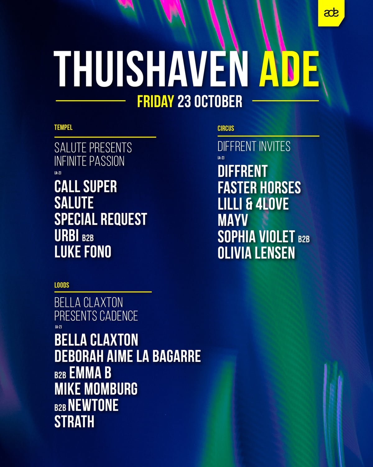 Thuishaven: Day flyer