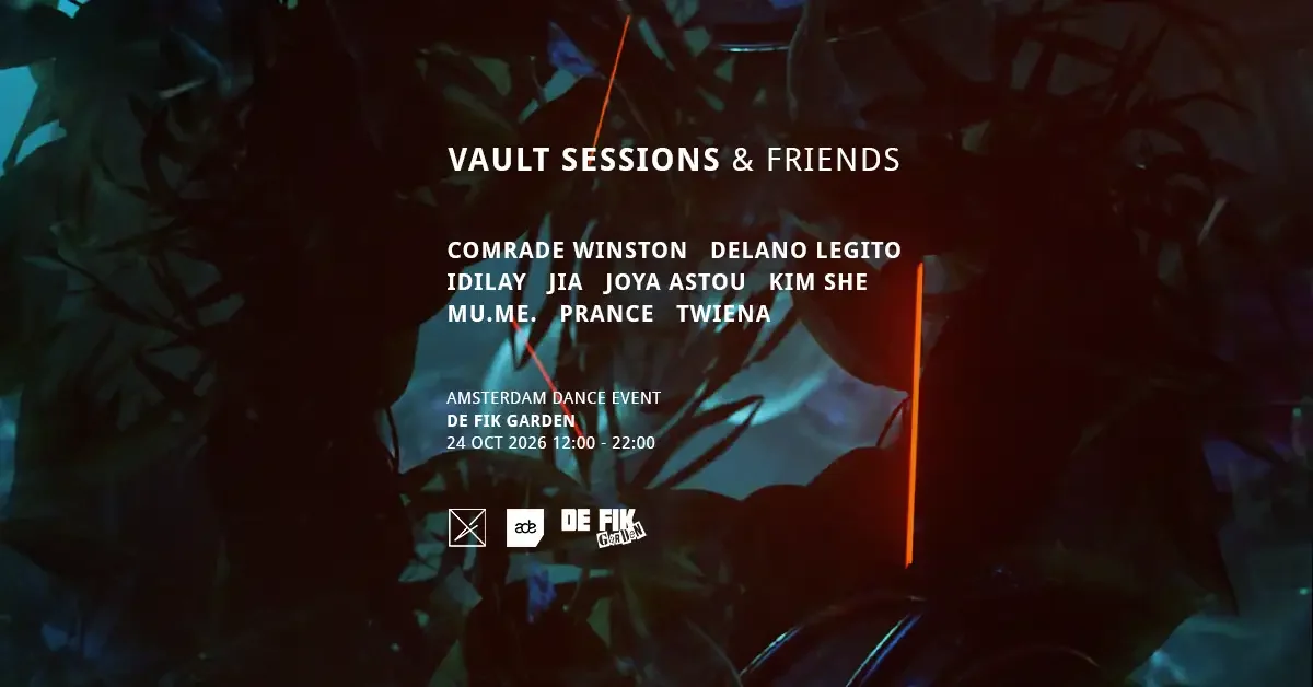 Vault Sessions flyer
