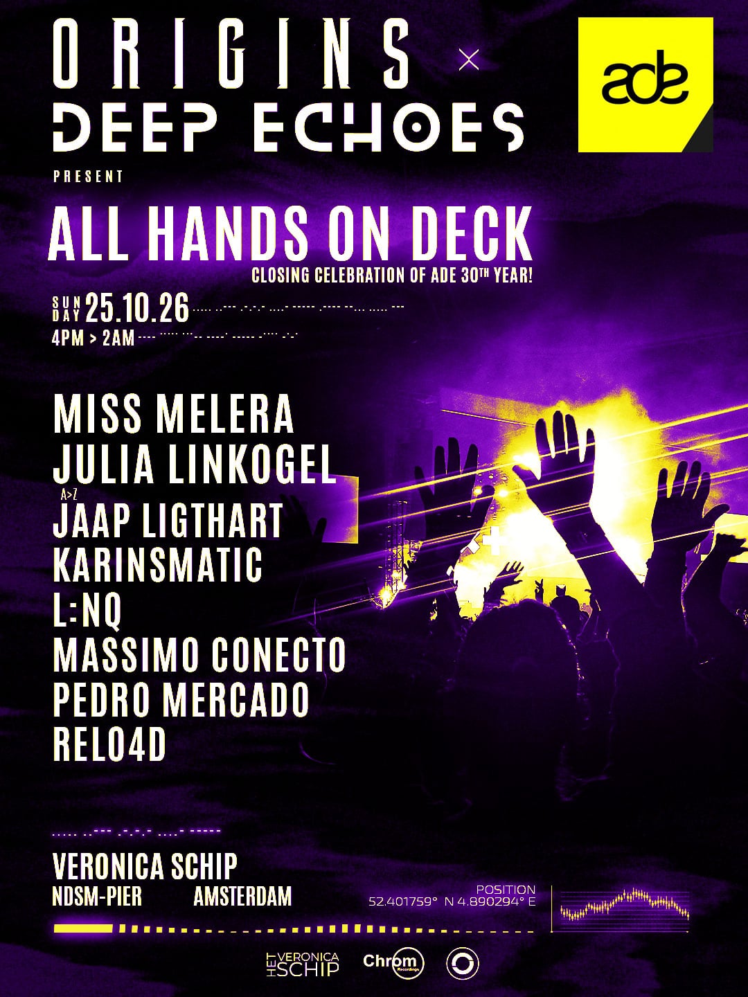 All Hands On Deck: Celebrate 30 years of flyer