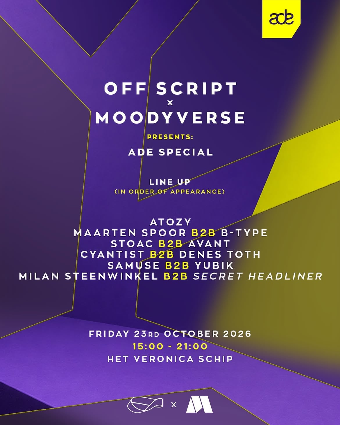 Off Script flyer