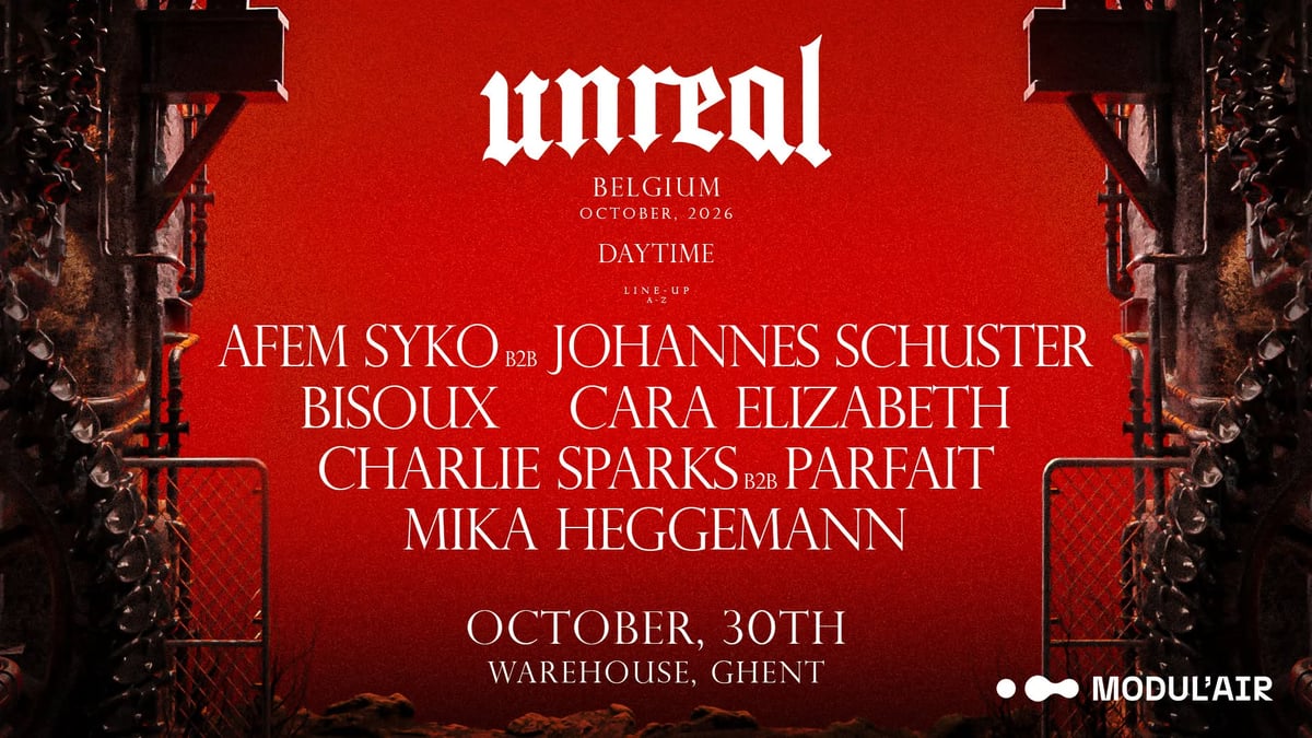 unreal: Daytime Warehouse Show flyer