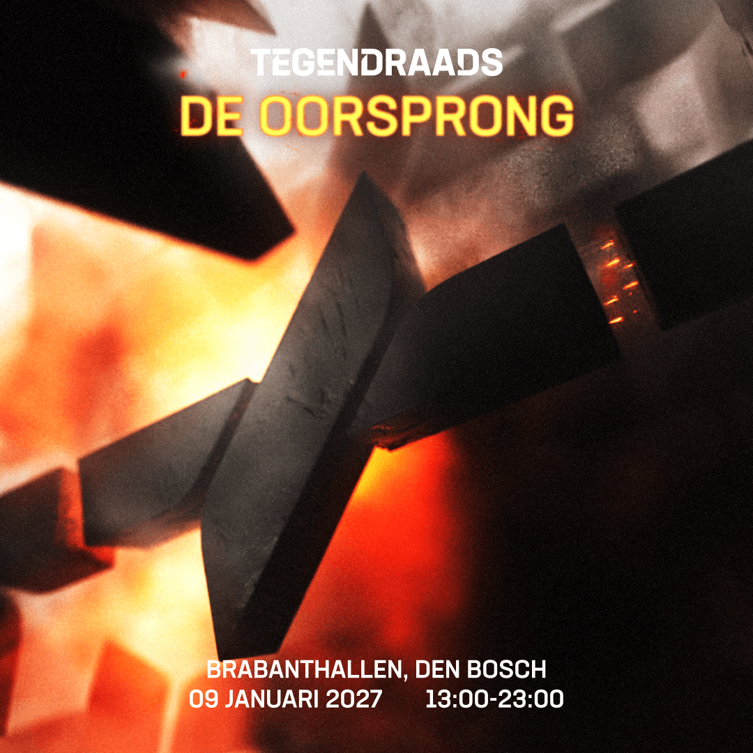 Tegendraads: De Oorsprong flyer