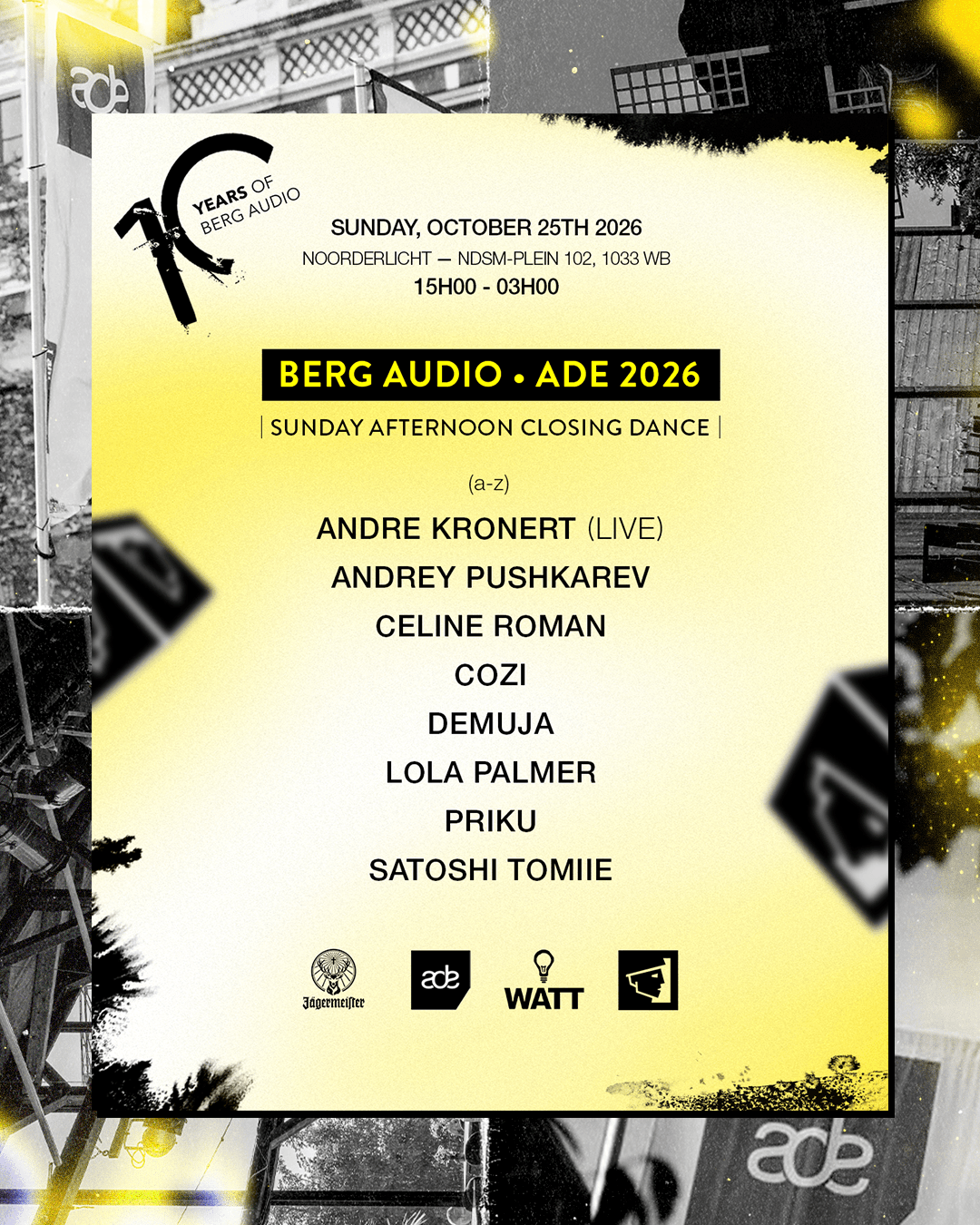 Berg Audio flyer