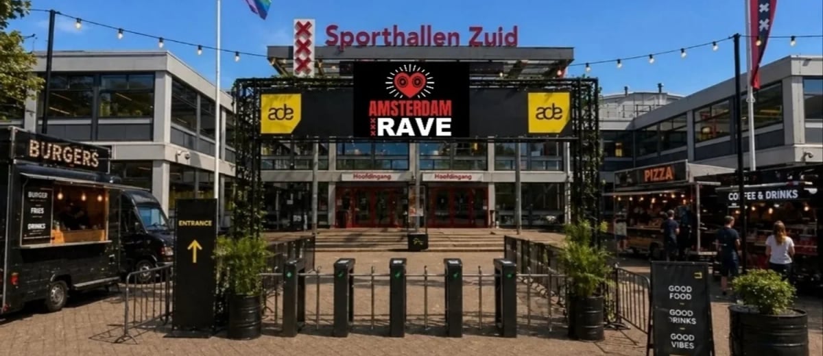 Amsterdam Rave flyer