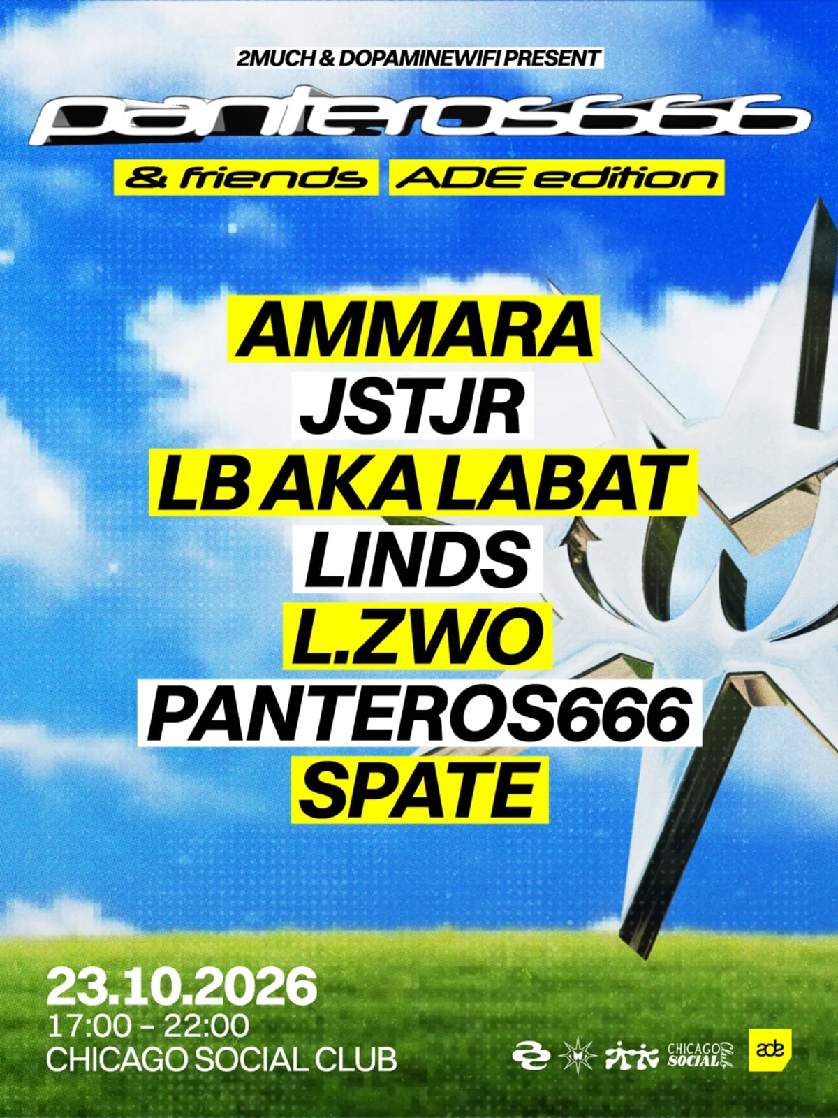 Panteros666 & Friends flyer