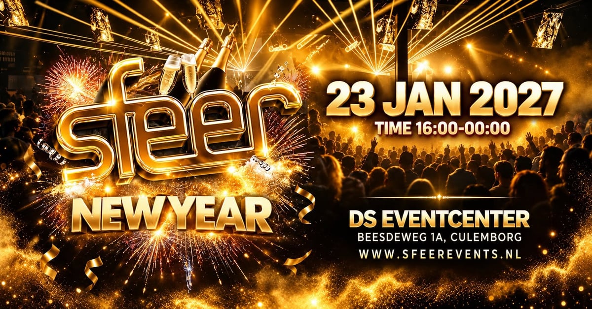 SFEER New Year 2027 flyer