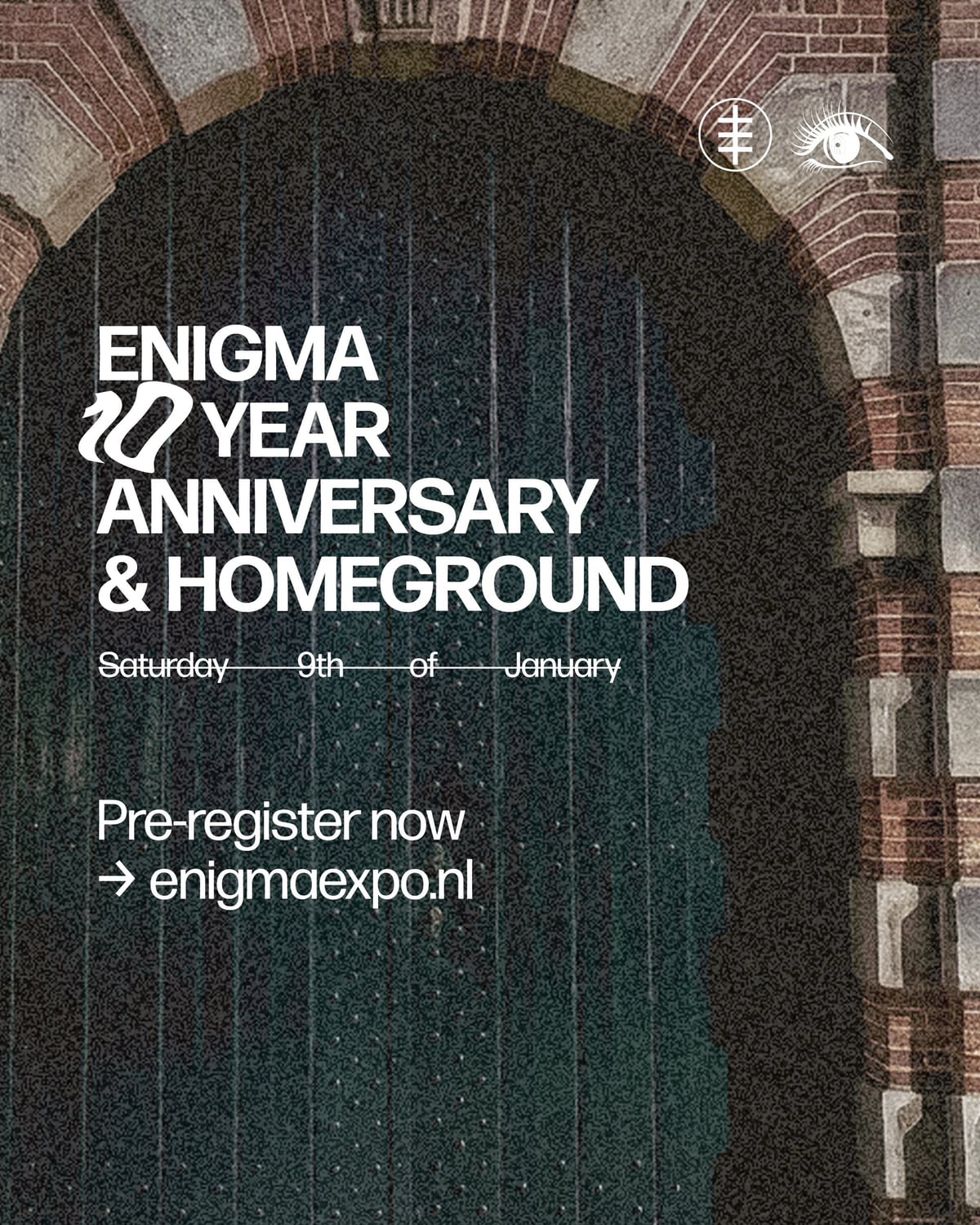 Enigma: 10 Year Anniversary flyer