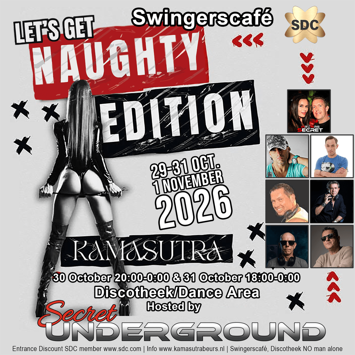 Secret Underground: Goes Kamasutra flyer
