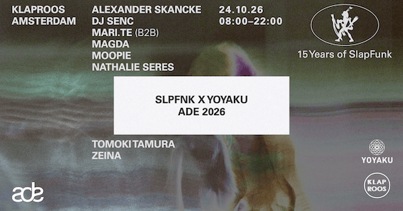 SLPFNK × YOYAKU flyer