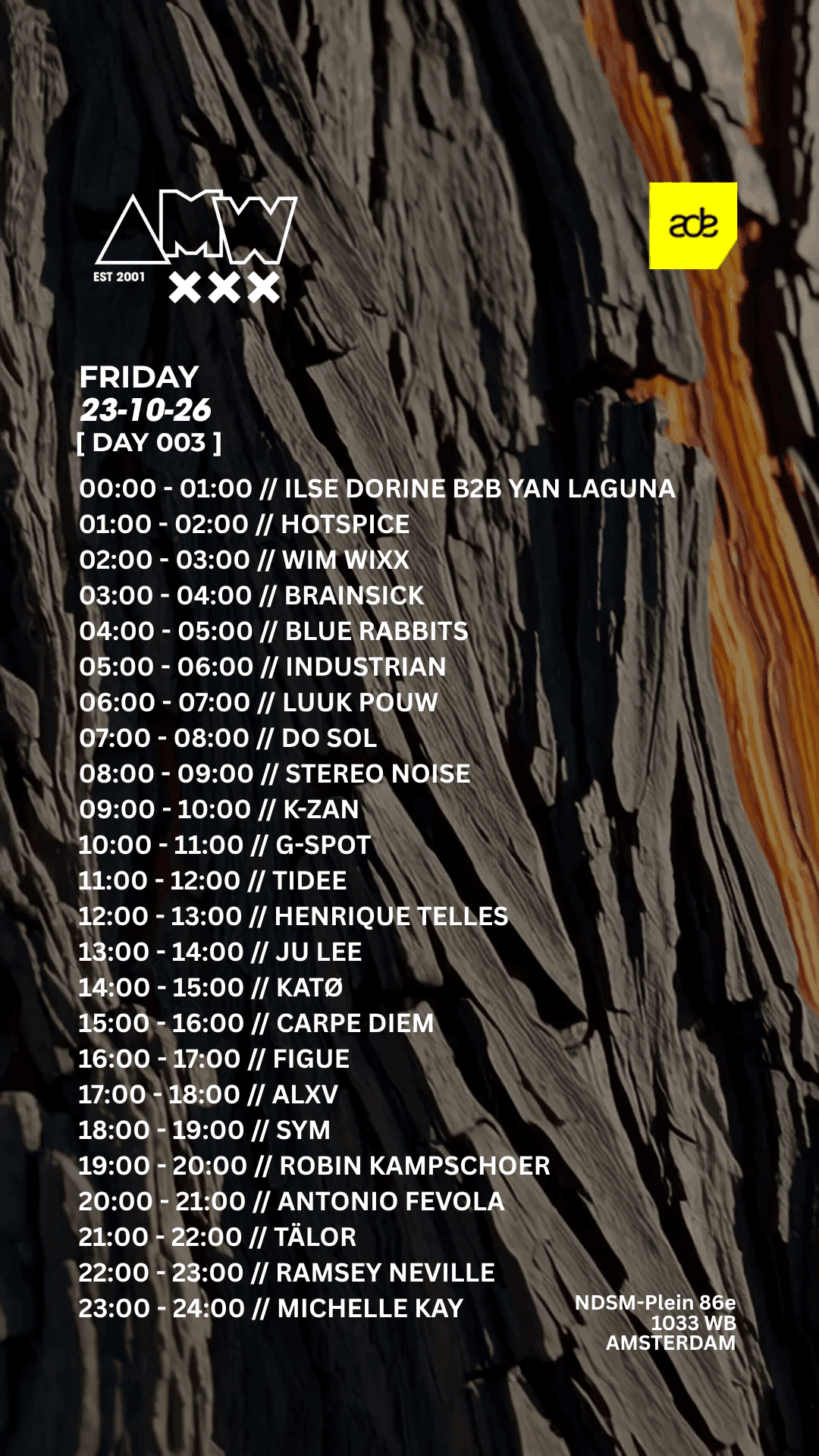 DJ Marathon flyer