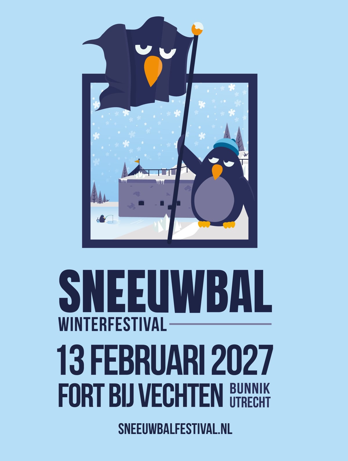 Sneeuwbal Winterfestival flyer